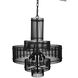 Ghost 6 Light 27 inch Matte Black Chandelier Ceiling Light