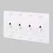 4G Toggle 120-277 White Light Switch
