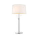 Urban Basic 24 inch 60.00 watt Polished Chrome Table Lamp Portable Light