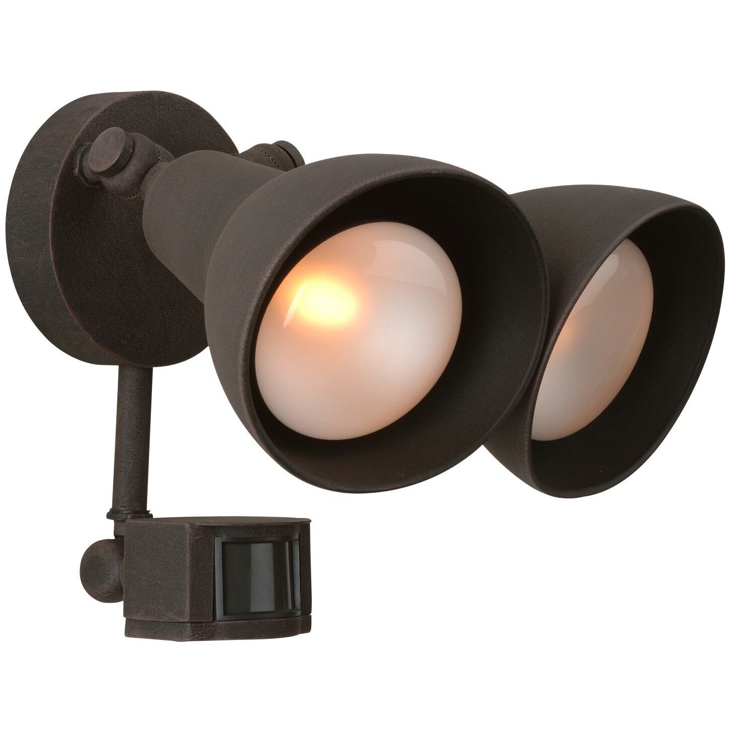 Bullets and Floods 2 Light 15.00 inch Outdoor Wall Light