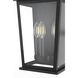 Richmond 3 Light 16 inch Black Outdoor Wall Sconce