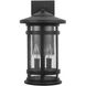 Mission Hills 2 Light 17 inch Black Outdoor Wall Lantern