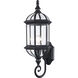 Wentworth 1 Light 22 inch Black Outdoor Wall Lantern