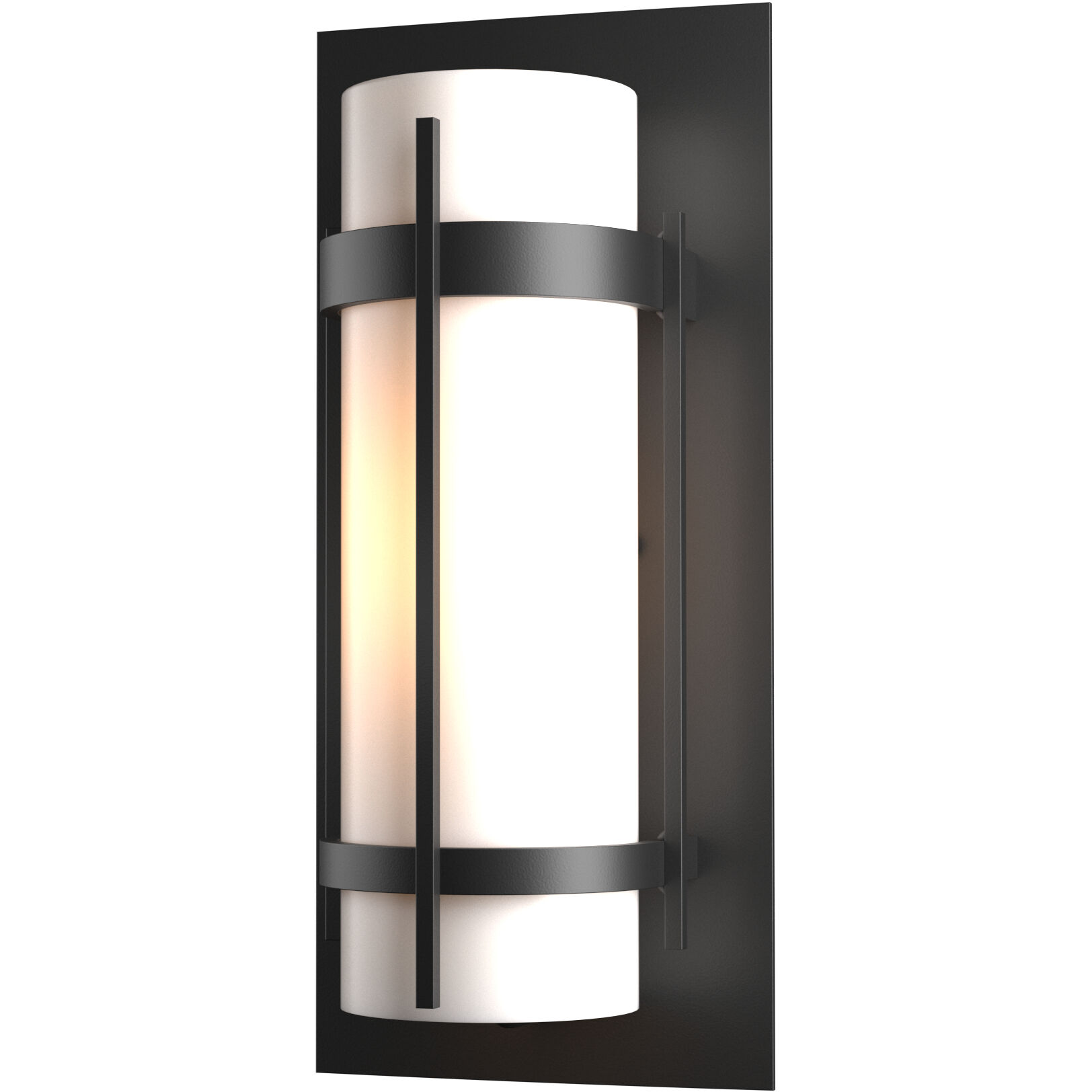 Banded 1 Light 15.8 inch Coastal Black Outdoor Sconce
