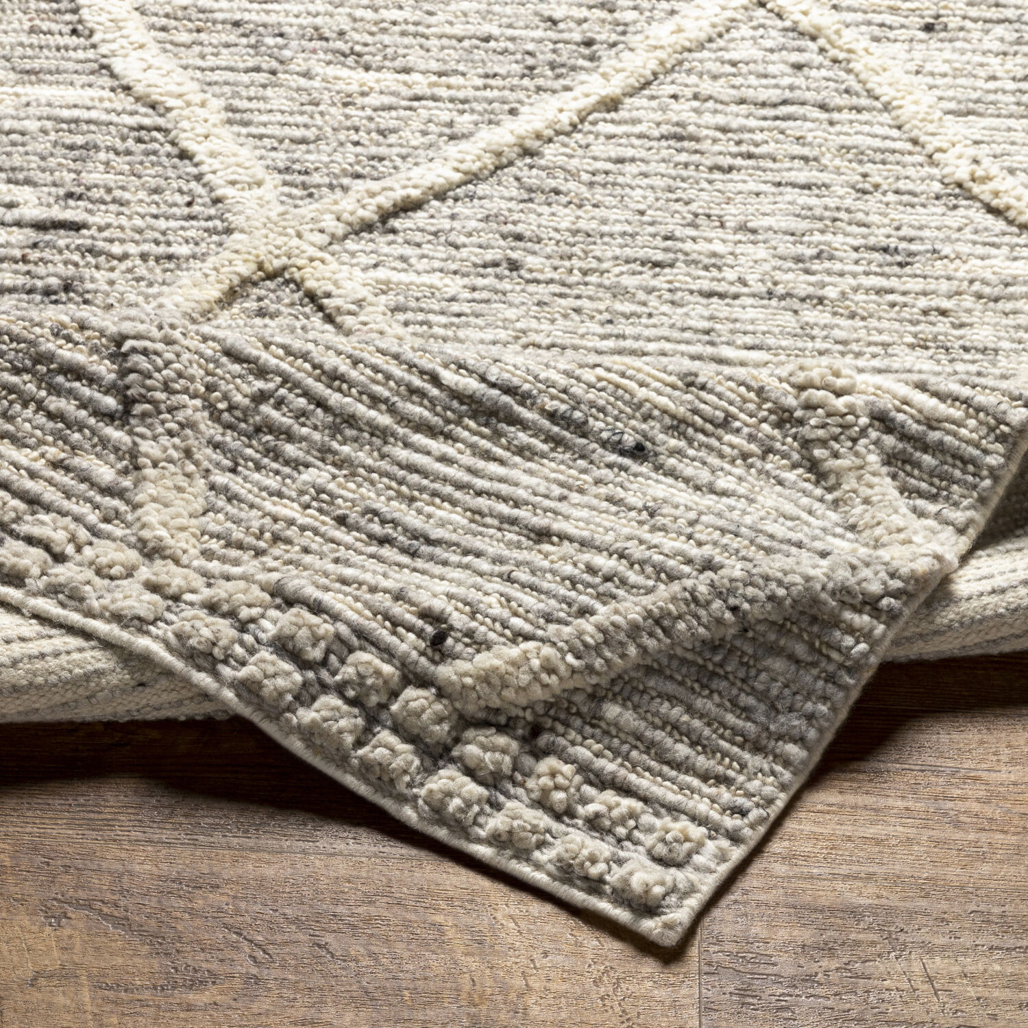 Manisa 90 X 60 inch Charcoal Rug, Rectangle