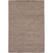 Kindred 90 X 60 inch Medium Gray Rugs, Viscose and Wool