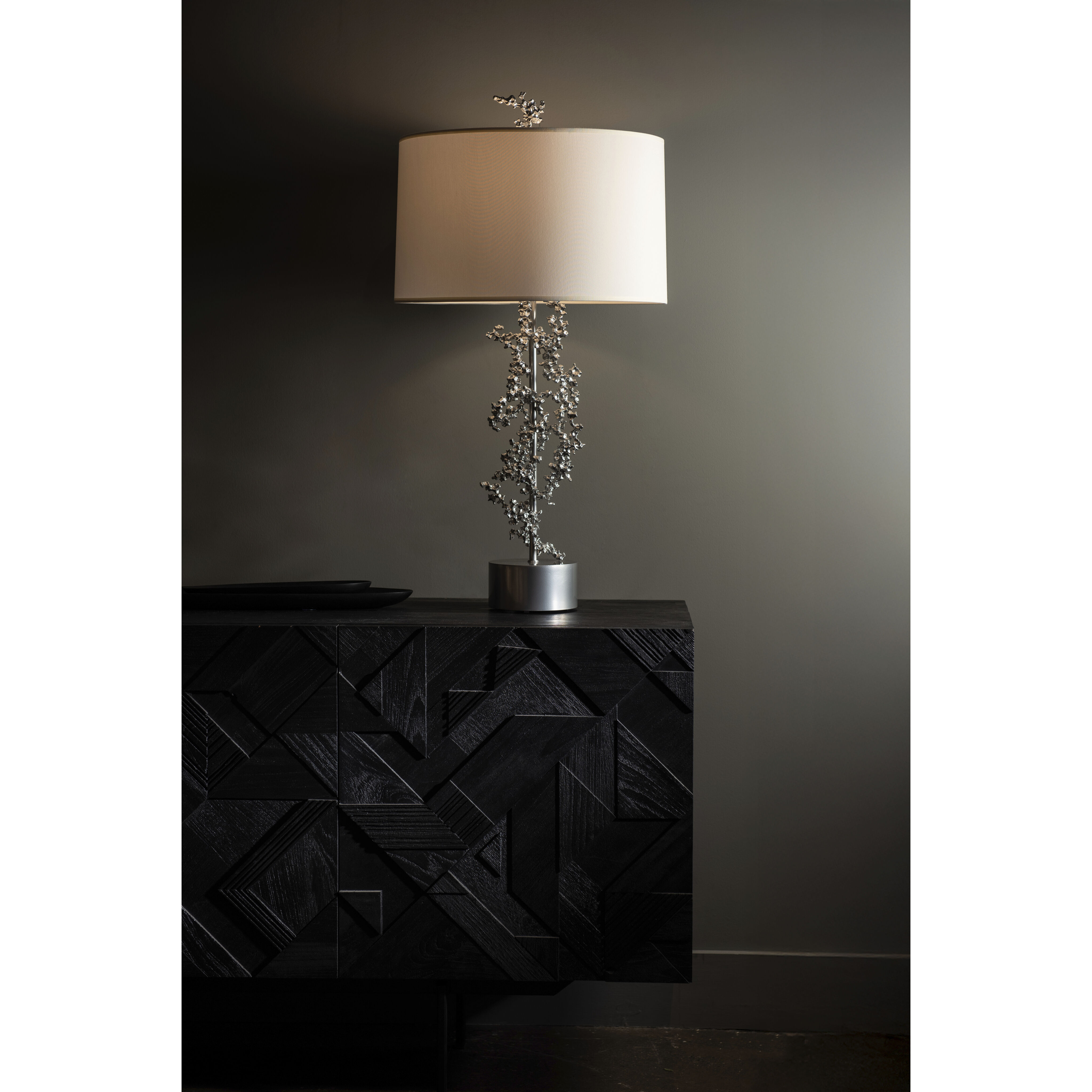 Art & Alchemy Coral 35.2 inch 60.00 watt Sterling Table Lamp Portable Light