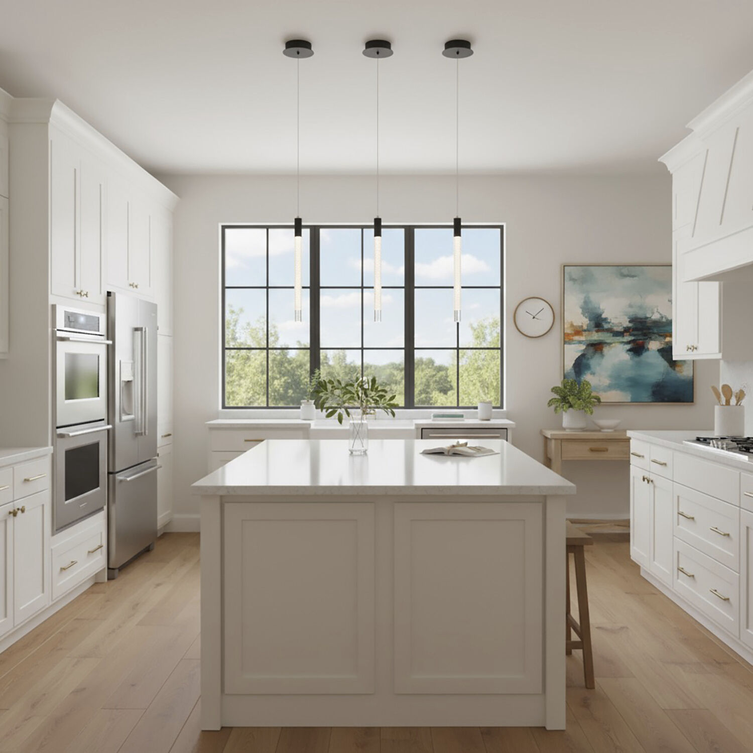 Celine LED 4.72 inch Black Pendant Ceiling Light