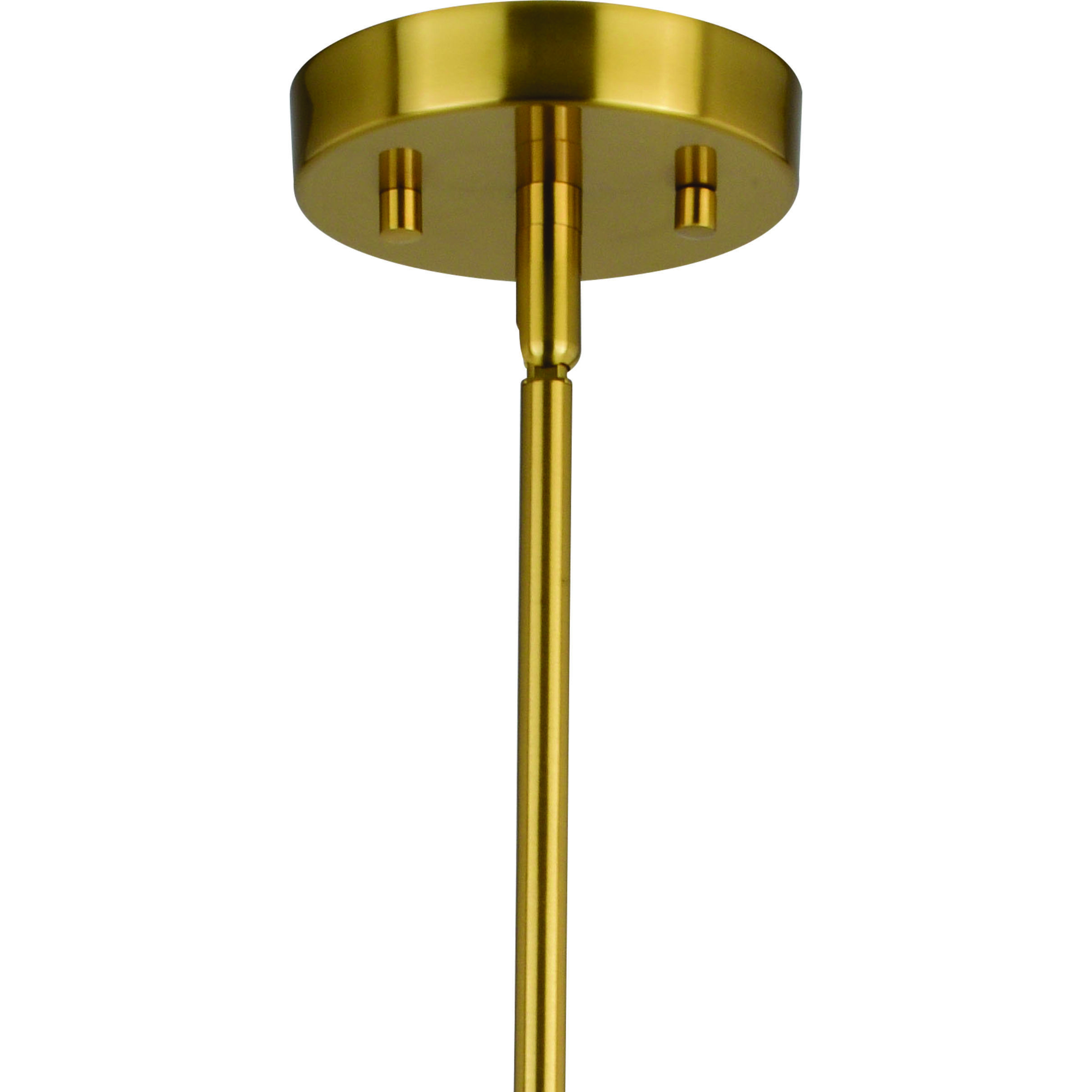 Dayna 1 Light 10 inch Satin Brass and Glossy White with Matte White Pendant Ceiling Light