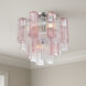 Addis 4 Light 17.75 inch Polished Chrome Semi Flush Ceiling Light in Spring
