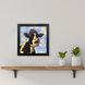Cash Cow 11 X 11 inch Non-Glass Framed Art, Propac