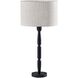 Nigel 29 inch 60.00 watt Black Wood Table Lamp Portable Light