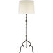 Suzanne Kasler Madeleine 66 inch 150 watt Aged Iron Floor Lamp Portable Light in Linen