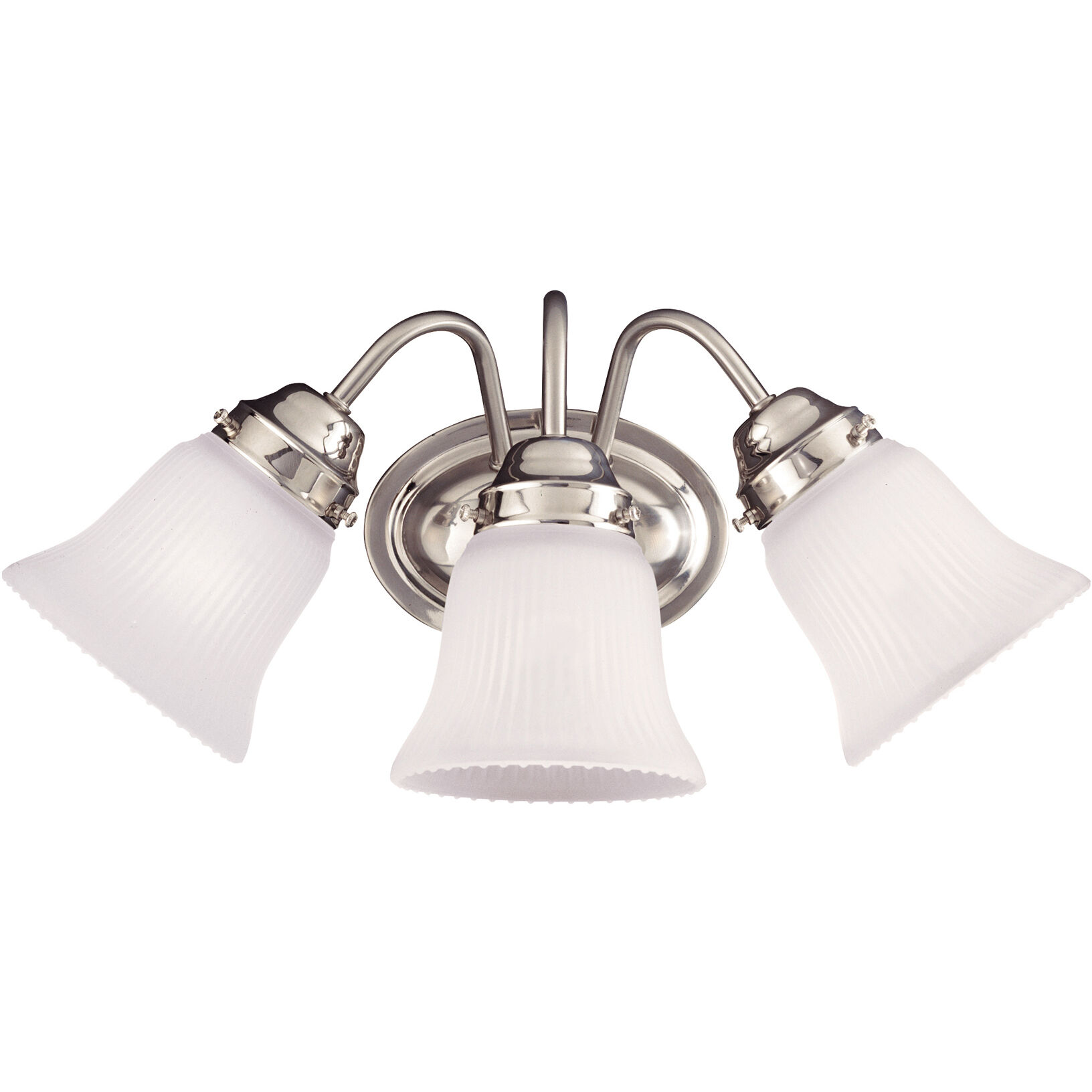 Brighton 3 Light 11 inch Satin Nickel Bathroom Vanity Light Wall Light, Essentials