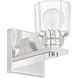 Dryden 1 Light 6.75 inch Polished Nickel Vanity Light Wall Light