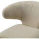 Josephine 40.94 inch Renato Ecru and Bronze Bar Stool