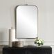 Cassidy 33 X 21 inch Plated Brass Mirror