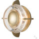 Lustra LED 10.6 inch Modern Brass Sconce/Flush Mount Wall Light, Art & Alchemy