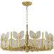 Brass Tax 11 Light 35.4 inch Satin Brass Chandelier Ceiling Light