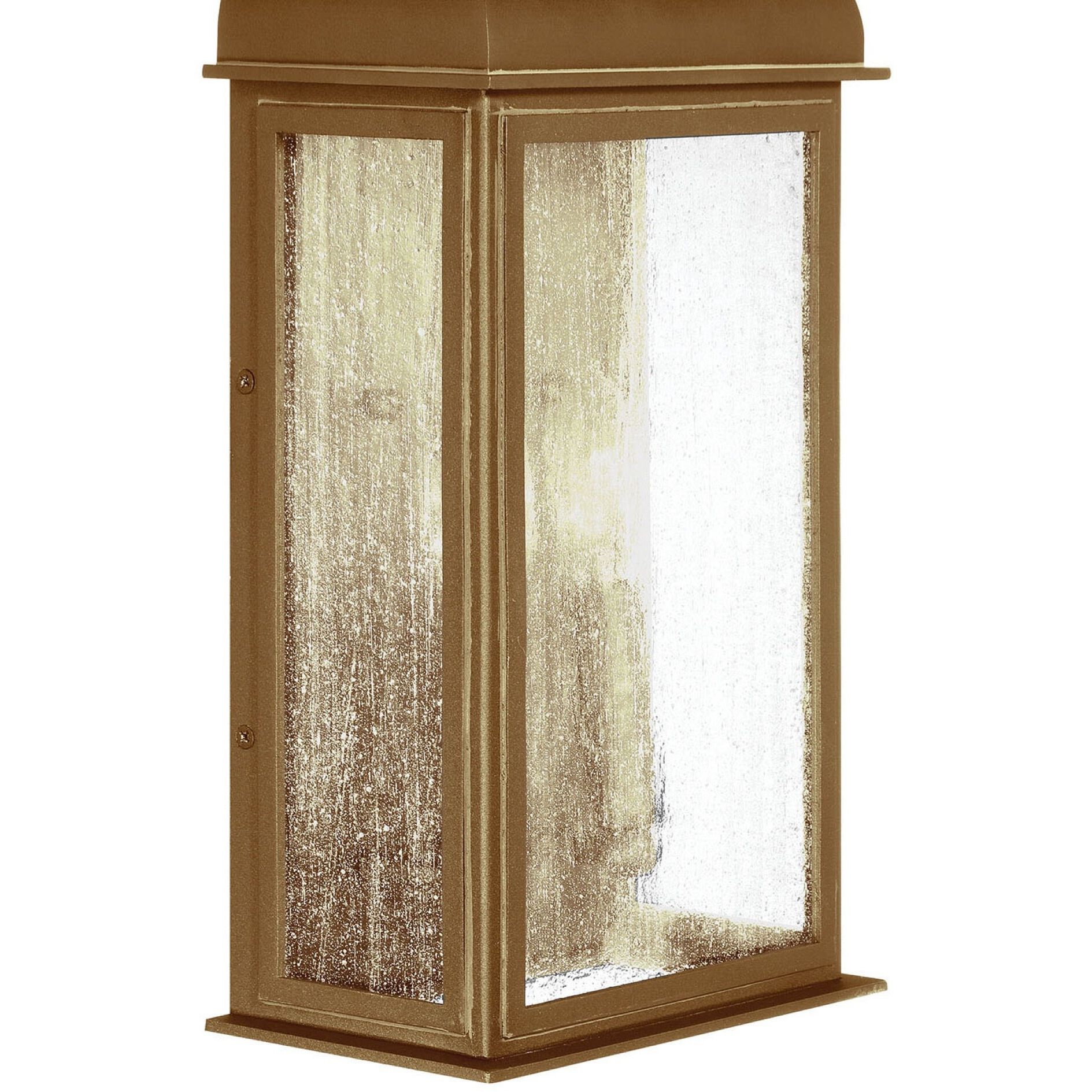 Madrid 2 Light 16 inch Weathered Brass Outdoor Wall Sconce