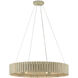 Tetterby 6 Light 31 inch Light Taupe Chandelier Ceiling Light