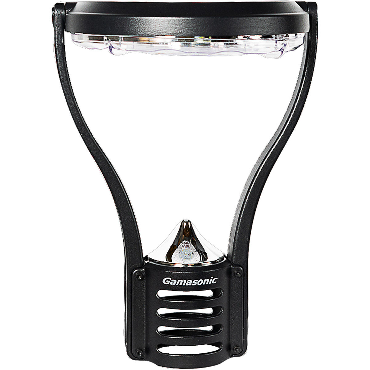 Christopher 13.25 inch Black Post Light, Solar