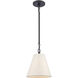 Rydell 1 Light 9 inch Matte Black Mini Pendant Ceiling Light