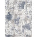 Venice 87 X 63 inch Denim Rug in 5 x 8, Rectangle