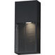 Grate LED 14 inch Black Outdoor Wall Mount