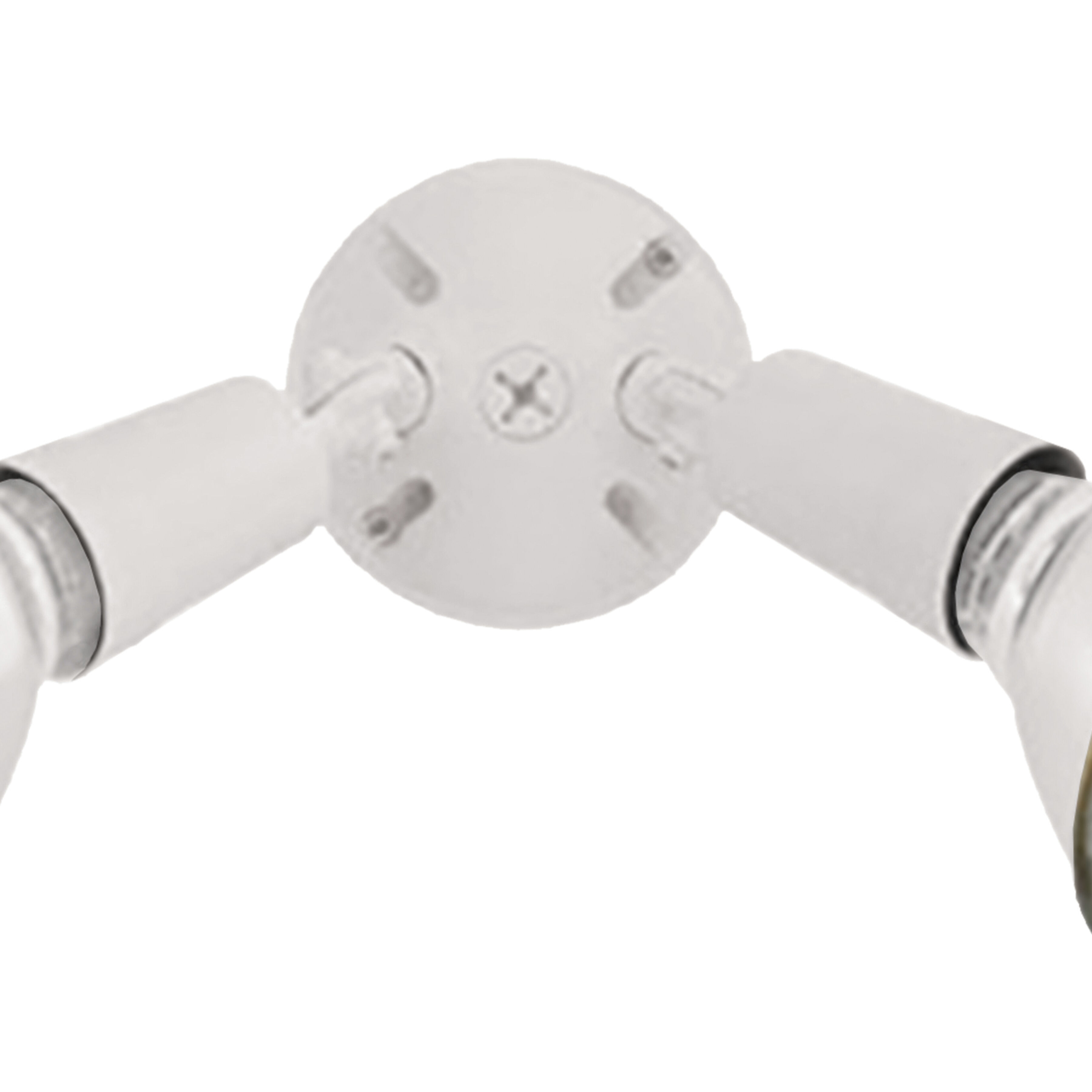 Daley 2 Light 6 inch White Outdoor Sconce