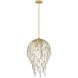 Gabriella 6 Light 18 inch Modern Gold Pendant Ceiling Light