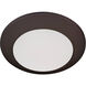 LED Disk 1 Light 5.75 inch Oiled Bronze Indoor/Outdoor Flush Mount