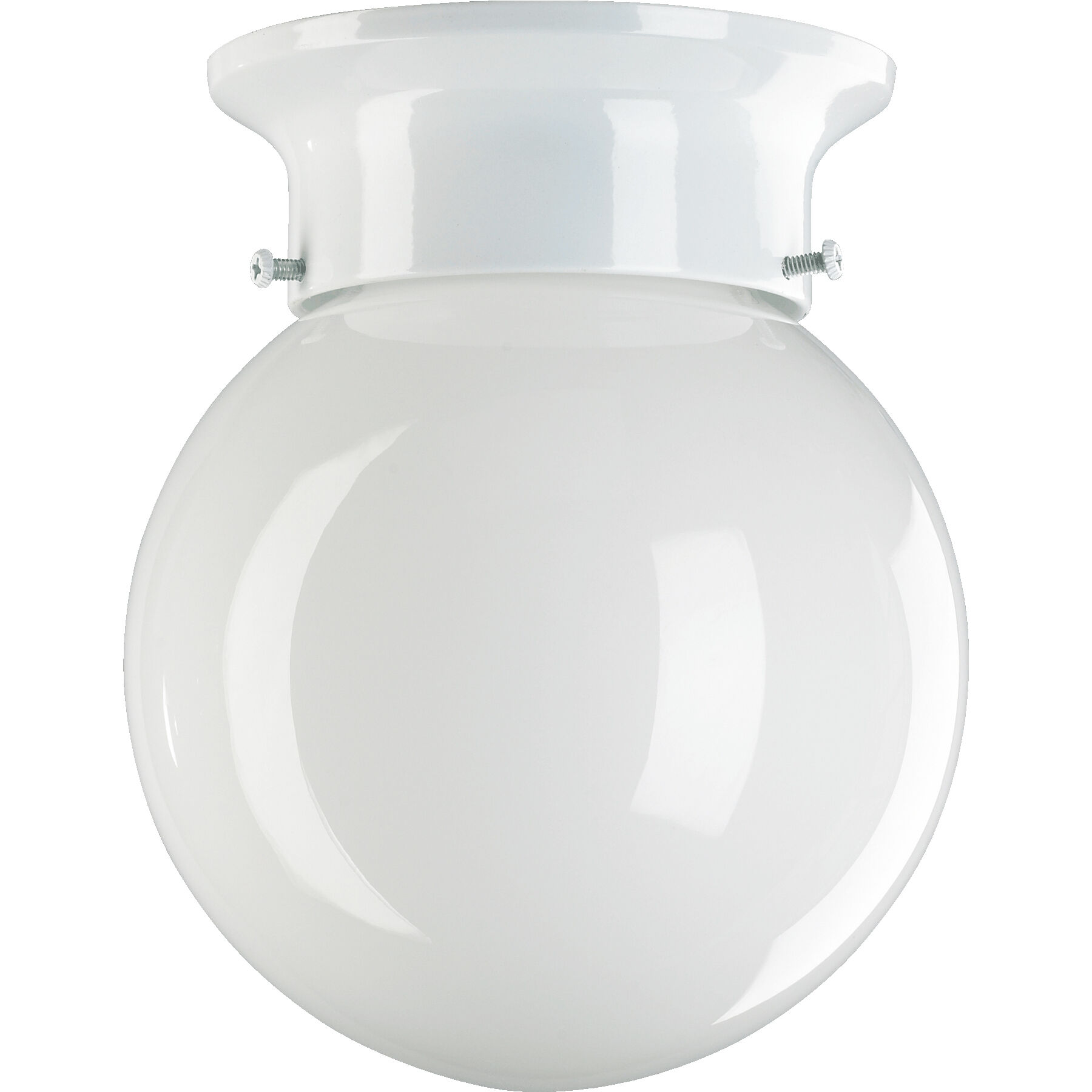 Fort Worth 1 Light 6 inch White Flush Mount Ceiling Light