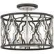 Portico 4 Light 16 inch Glacial with Metallic Matte Bronze Indoor Semi-Flush Mount Ceiling Light