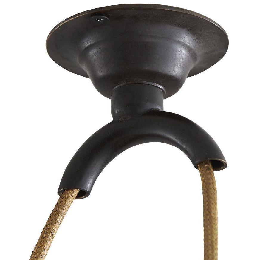 Egg Drop 1 Light 16 inch Bronze Pendant Ceiling Light