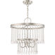 Elizabeth 4 Light 18 inch Brushed Nickel Pendant Chandelier Ceiling Light