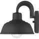 Mill Valley 3 Light 22.75 inch Matte Black Bath Vanity Wall Light, Medium