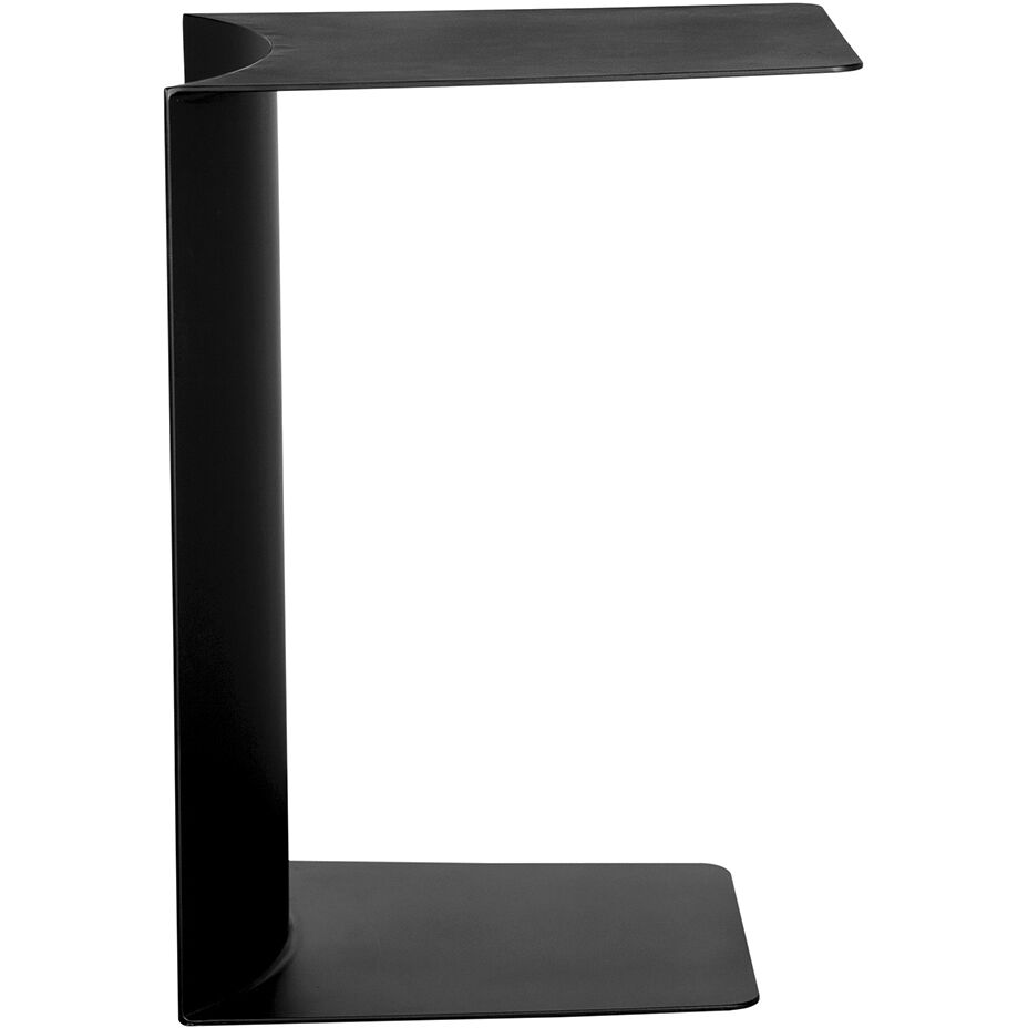 Mulligan 25 X 18 inch Matte Black Side Table