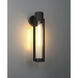 Coastal 5 inch Black Wall Sconce Wall Light