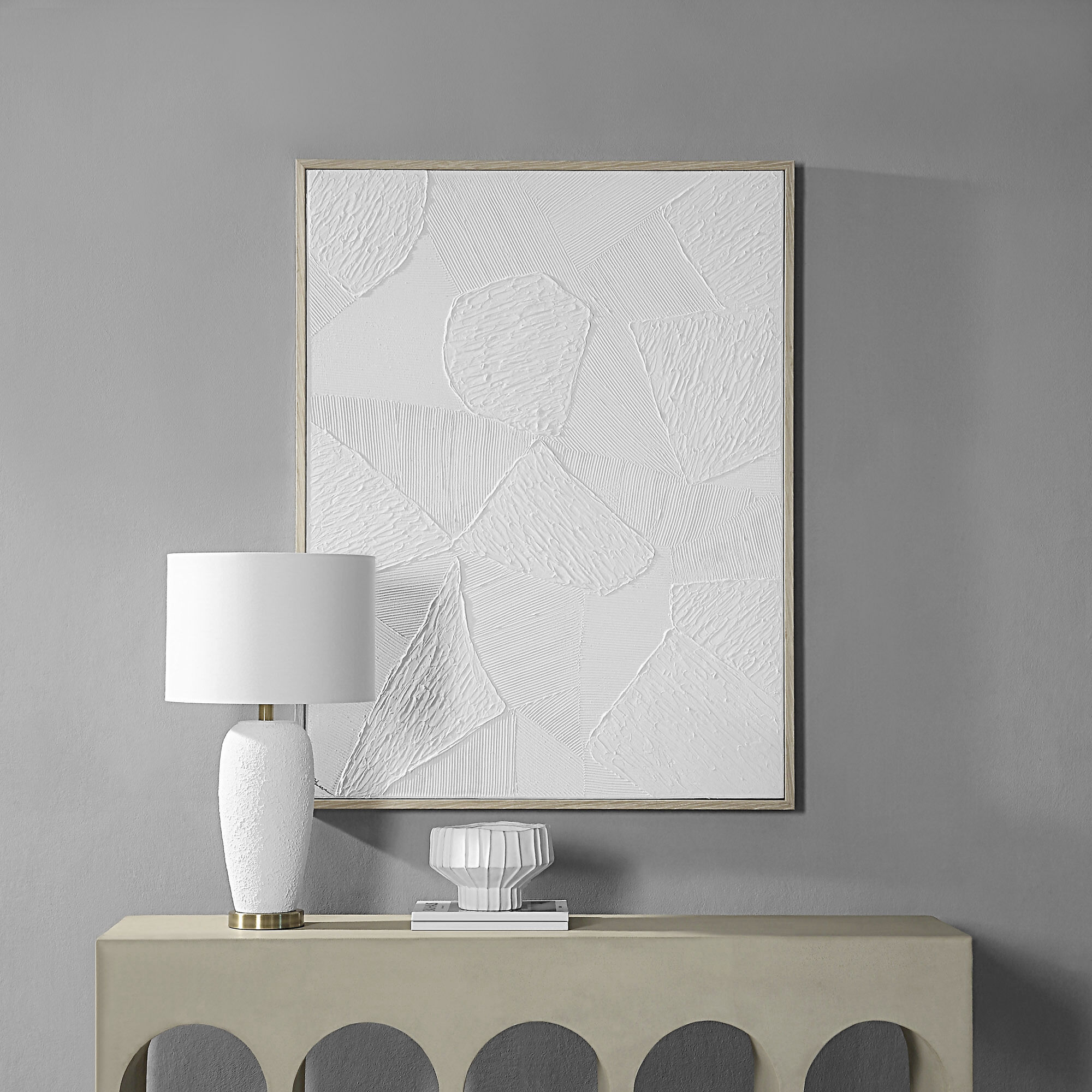 Cairns White Canvas Art