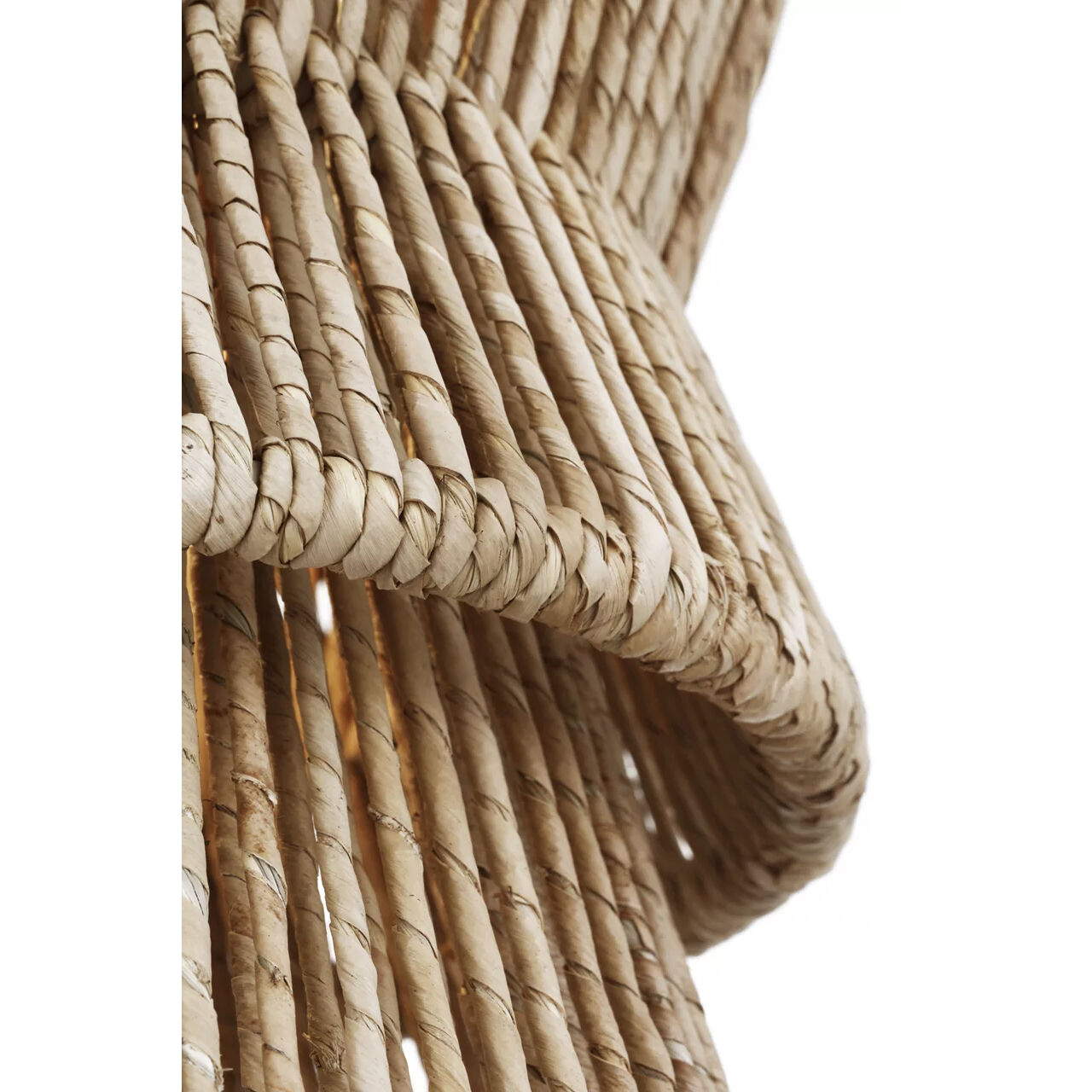 Chapman & Myers Antigua LED 11 inch Polished Nickel and Natural Abaca Pendant Ceiling Light