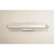 Ripple LED 4.75 inch Polished Chrome Bath Vanity Wall Light