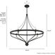 Merlin 7 Light 30.25 inch Noble Bronze Chandelier Ceiling Light