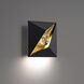 Beyond Mythical LED 6.5 inch Black Aged Brass Outdoor Wall Light, Beyond