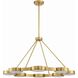 Orson 8 Light 38.5 inch Modern Gold Chandelier Ceiling Light