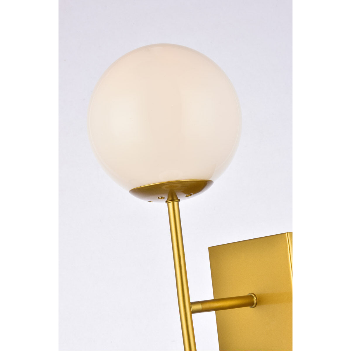 Neri 2 Light 7 inch Brass Bath Sconce Wall Light