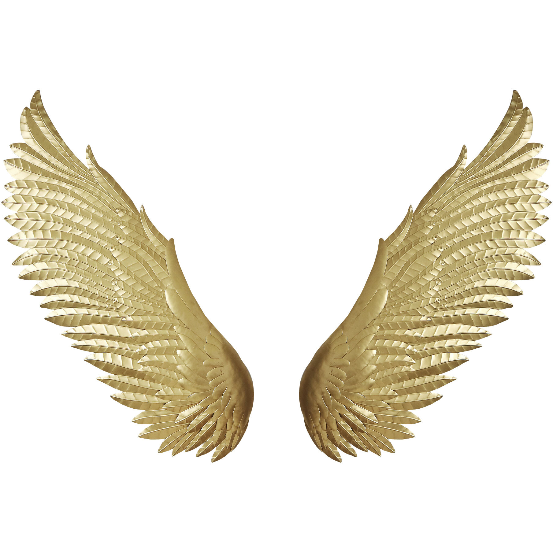 Wings Gold Wall Décor
