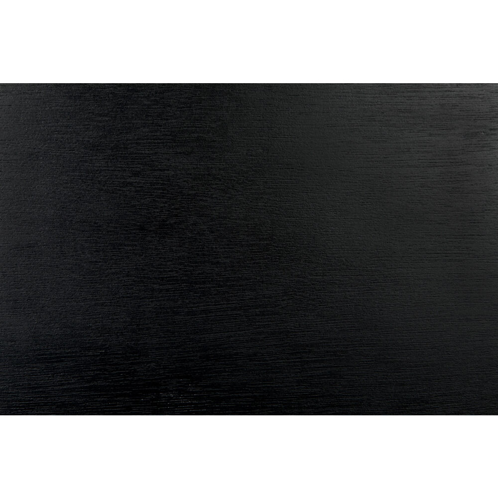 Brancusi Hand Rubbed Black Bed, Queen