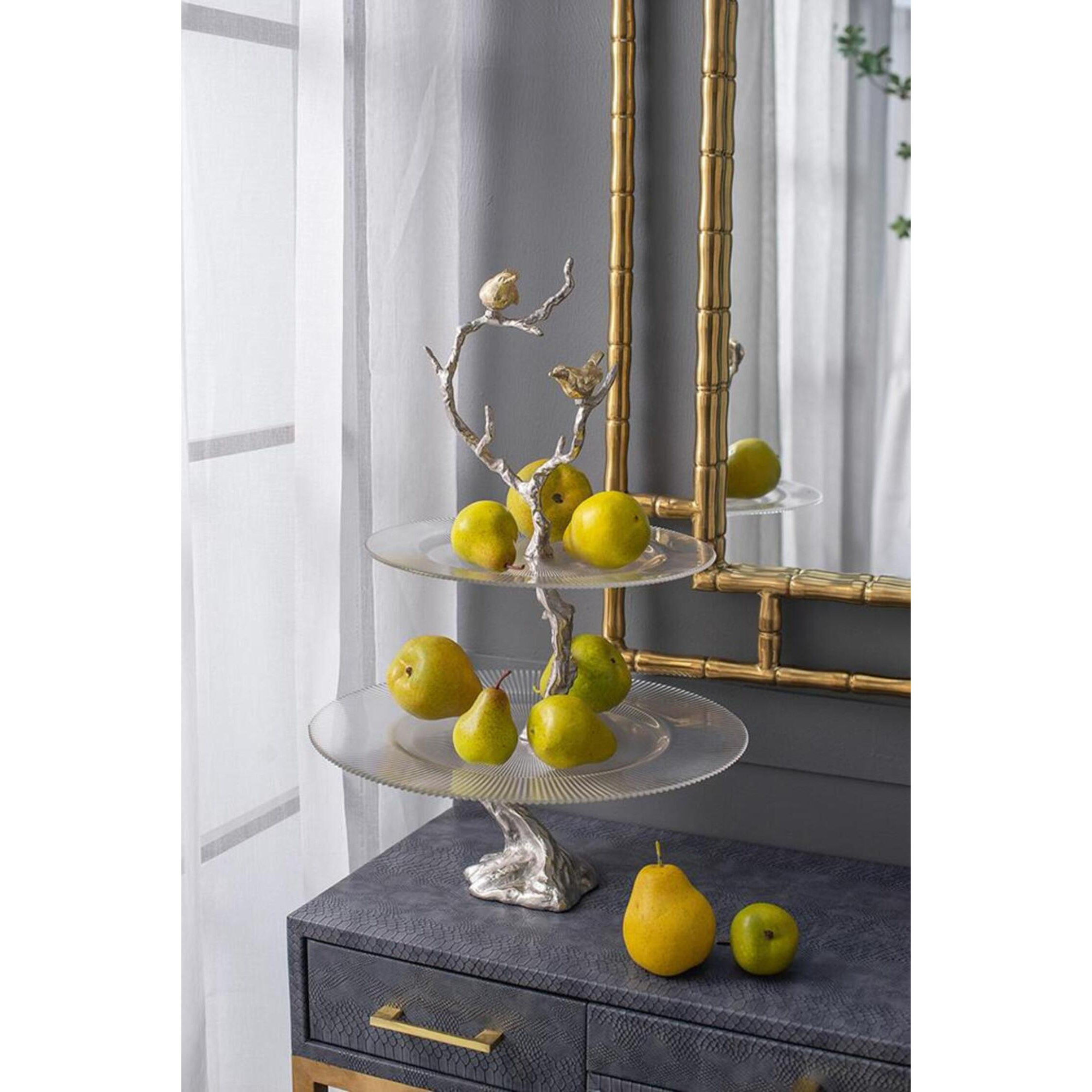 Atelier 15.5 X 15.5 inch Silver and Gold Plates