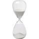 Ferdinand White Sand/Clear Hourglass